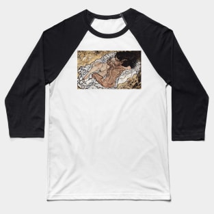 Egon Schiele - Embrace Baseball T-Shirt